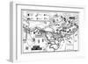 Vietnam War Target Map-Associated Press-Framed Photographic Print