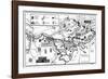 Vietnam War Target Map-Associated Press-Framed Photographic Print