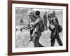 Vietnam War U.S. Aid Enemy Wounded-Horst Faas-Framed Photographic Print