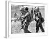 Vietnam War U.S. Aid Enemy Wounded-Horst Faas-Framed Photographic Print