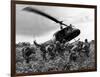 Vietnam War U.S. Army Helicopter-Nick Ut-Framed Photographic Print