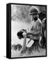 Vietnam War - U.S. Army Wounded-Henri Huet-Framed Stretched Canvas