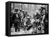 Vietnam War - U.S. Army Zone D-Henri Huet-Framed Stretched Canvas