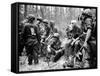 Vietnam War - U.S. Army Zone D-Henri Huet-Framed Stretched Canvas