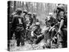 Vietnam War - U.S. Army Zone D-Henri Huet-Stretched Canvas