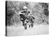 Vietnam War - U.S. Army Zone D-Henri Huet-Stretched Canvas