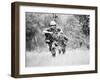 Vietnam War - U.S. Army Zone D-Henri Huet-Framed Premium Photographic Print