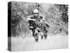 Vietnam War - U.S. Army Zone D-Henri Huet-Stretched Canvas