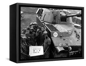 Vietnam War U.S. Black Power-Johner-Framed Stretched Canvas