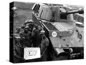 Vietnam War U.S. Black Power-Johner-Stretched Canvas