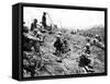 Vietnam War U.S. Hamburger Hill-Associated Press-Framed Stretched Canvas