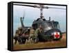 Vietnam War U.S. Helicopter-Associated Press-Framed Stretched Canvas