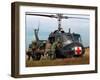 Vietnam War U.S. Helicopter-Associated Press-Framed Premium Photographic Print