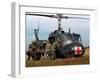 Vietnam War U.S. Helicopter-Associated Press-Framed Premium Photographic Print