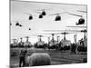 Vietnam War U.S. Helicopters Gas-Henri Huet-Mounted Photographic Print