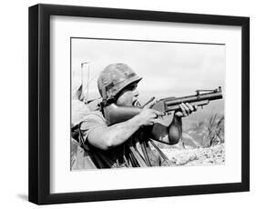 Vietnam War U.S. Marine Hill 689-Schneider-Framed Photographic Print