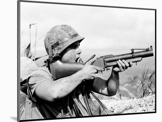 Vietnam War U.S. Marine Hill 689-Schneider-Mounted Photographic Print