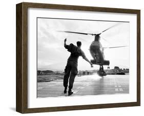 Vietnam War U.S. Marine Supplies-Dana Stone-Framed Premium Photographic Print