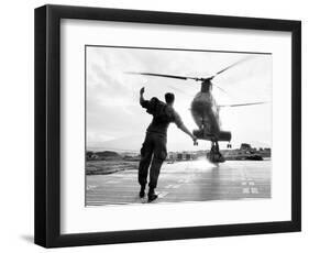 Vietnam War U.S. Marine Supplies-Dana Stone-Framed Photographic Print