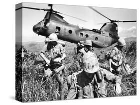 Vietnam War U.S. Marines-Associated Press-Stretched Canvas