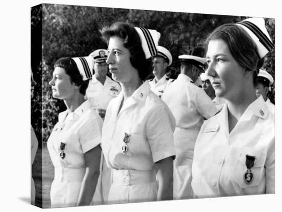 Vietnam War U.S. Nurse Medal-Associated Press-Stretched Canvas