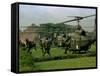 Vietnam War U.S. Paratroopers-Associated Press-Framed Stretched Canvas