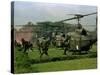 Vietnam War U.S. Paratroopers-Associated Press-Stretched Canvas