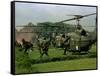 Vietnam War U.S. Paratroopers-Associated Press-Framed Stretched Canvas