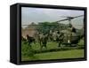 Vietnam War U.S. Paratroopers-Associated Press-Framed Stretched Canvas