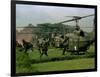 Vietnam War U.S. Paratroopers-Associated Press-Framed Photographic Print