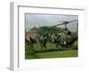 Vietnam War U.S. Paratroopers-Associated Press-Framed Photographic Print