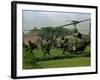 Vietnam War U.S. Paratroopers-Associated Press-Framed Photographic Print