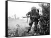 Vietnam War U.S. Soldier-Associated Press-Framed Stretched Canvas