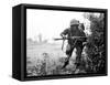 Vietnam War U.S. Soldier-Associated Press-Framed Stretched Canvas