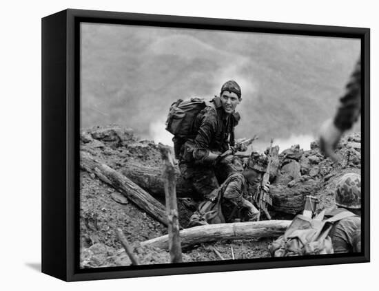 Vietnam War U.S. Special Forces-null-Framed Stretched Canvas