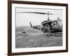 Vietnam War U.S. Troops HU1 Huey-Rick Merron-Framed Photographic Print