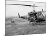 Vietnam War U.S. Troops HU1 Huey-Rick Merron-Mounted Photographic Print