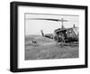 Vietnam War U.S. Troops HU1 Huey-Rick Merron-Framed Photographic Print