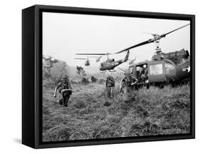 Vietnam War U.S. Troops-Horst Faas-Framed Stretched Canvas