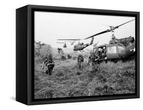 Vietnam War U.S. Troops-Horst Faas-Framed Stretched Canvas