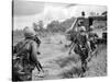 Vietnam War US 1st Infantry-Horst Faas-Stretched Canvas