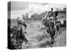 Vietnam War US 1st Infantry-Horst Faas-Stretched Canvas