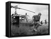 Vietnam War US Advisor-Horst Faas-Framed Stretched Canvas