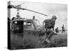 Vietnam War US Advisor-Horst Faas-Stretched Canvas