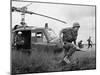 Vietnam War US Advisor-Horst Faas-Mounted Premium Photographic Print