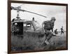 Vietnam War US Advisor-Horst Faas-Framed Photographic Print