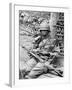 Vietnam War US at Ease-Henri Huet-Framed Premium Photographic Print