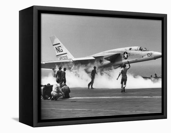 Vietnam War US Carrrier Aviation-Associated Press-Framed Stretched Canvas