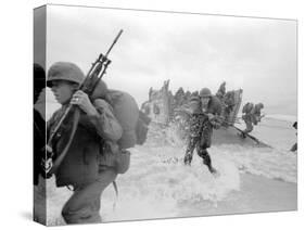 Vietnam War US Da Nang Landing-Associated Press-Stretched Canvas