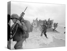 Vietnam War US Da Nang Landing-Associated Press-Stretched Canvas